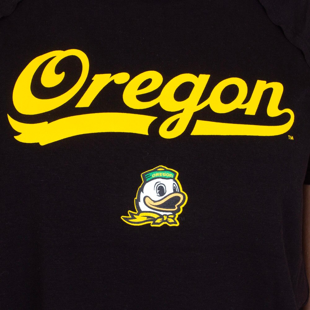 Ducks Spirit, Zoozatz, Black, Crew Neck, Cotton Blend, Women, Weekday, T-Shirt, 954317